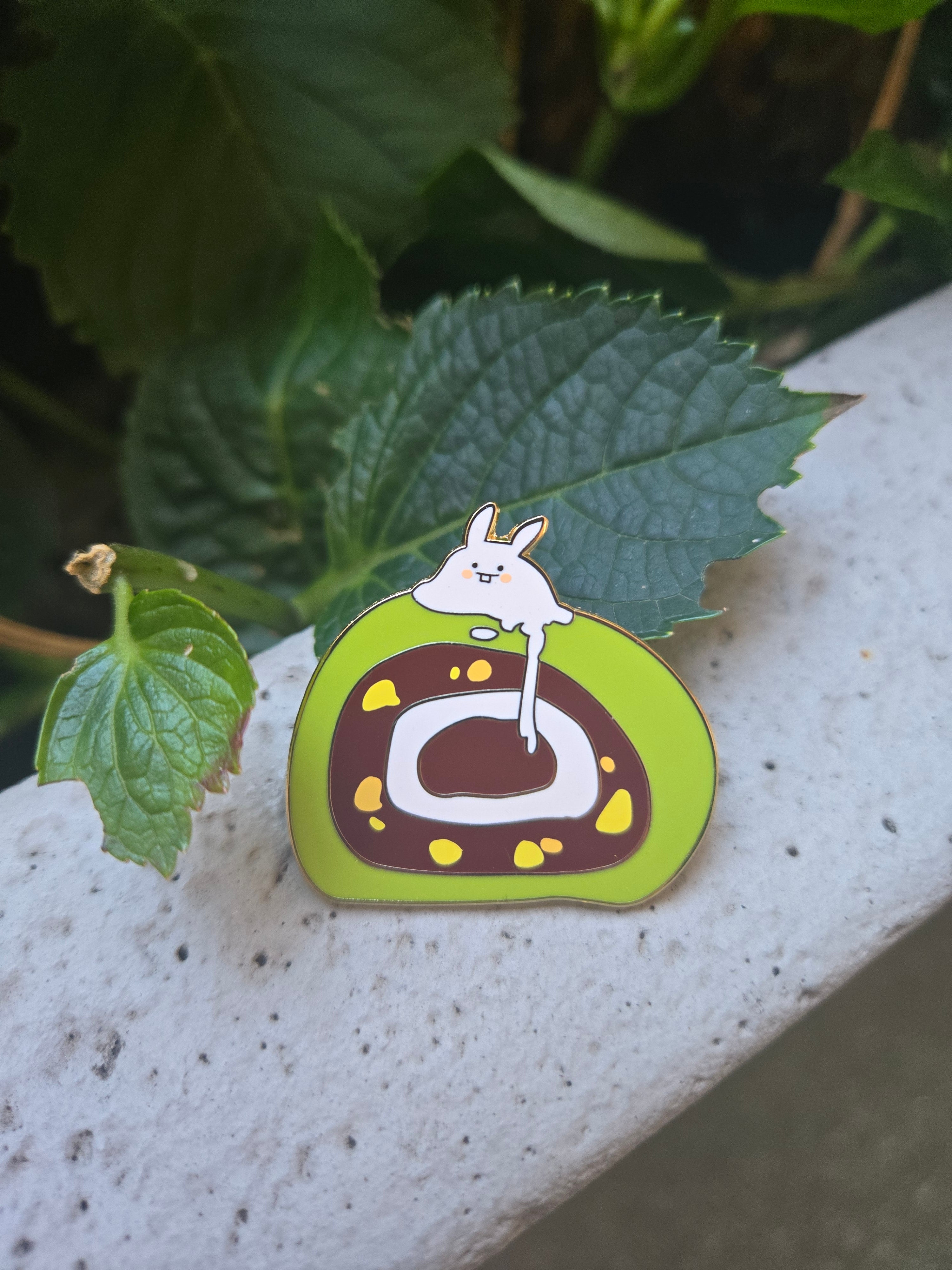 Chummy Matcha Enamel Pin